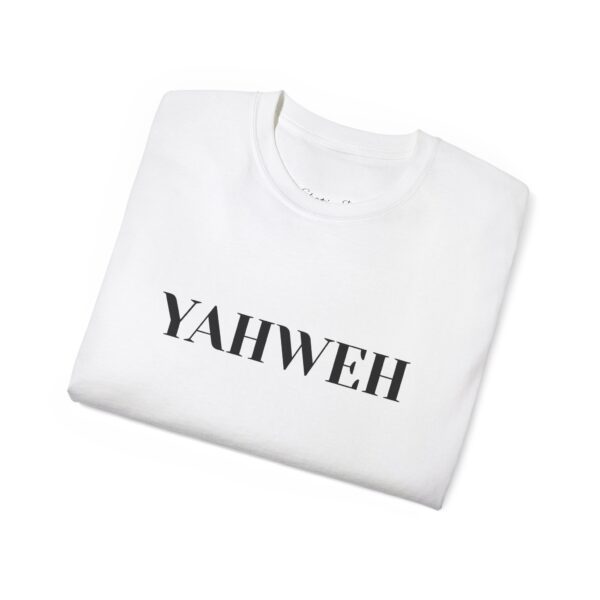 Yahweh Unisex Ultra Cotton Tee - Image 3