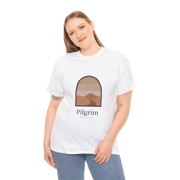 Pilgrim Unisex Heavy Cotton Tee - Image 4