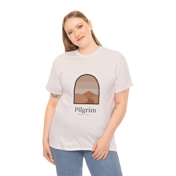 Pilgrim Unisex Heavy Cotton Tee - Image 16