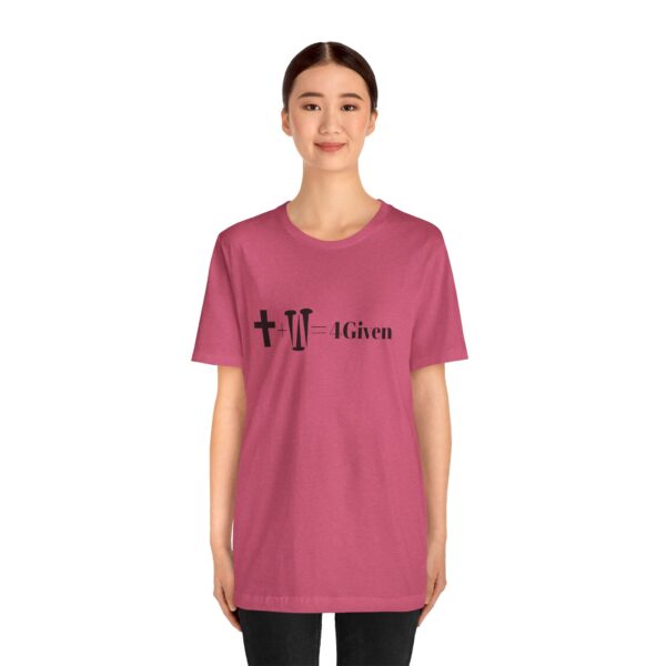 Cross and Nails 4Given Unisex Tee - Image 45