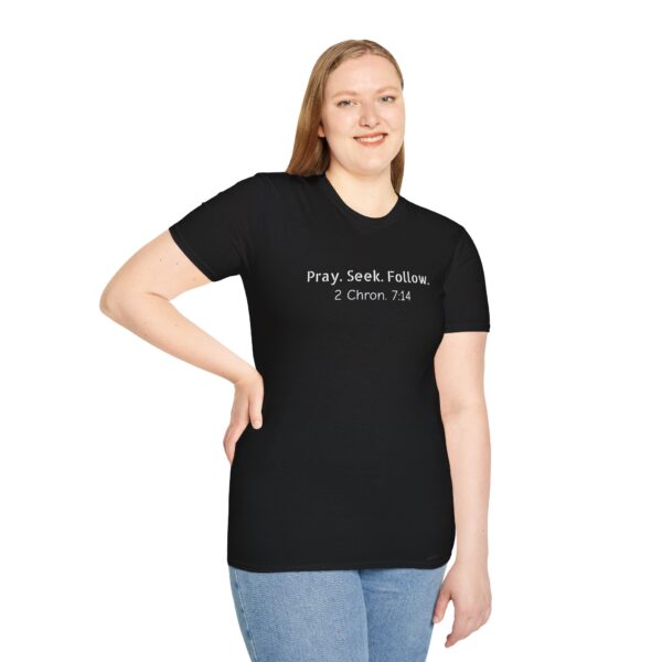 Pray Seek Follow Unisex Christian Tee - Image 11