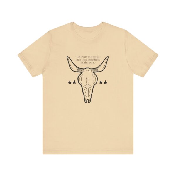 Psalm 50:10 Unisex Jersey Short Sleeve Tee - Image 13