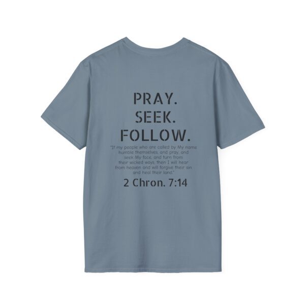 Pray Seek Follow Unisex Christian Tee - Image 44