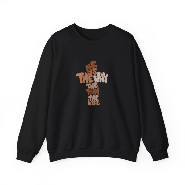 He is the Way Unisex Sweatshirt - Image 4
