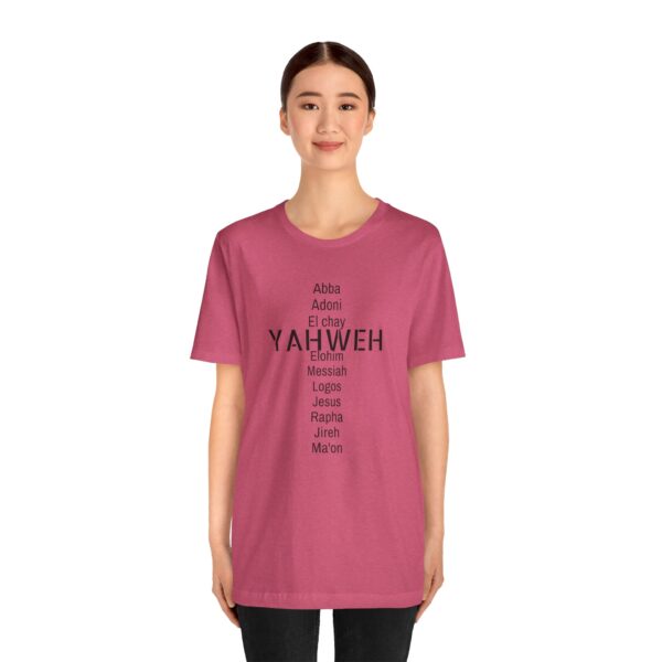 The Names of God Unisex Tee - Image 35