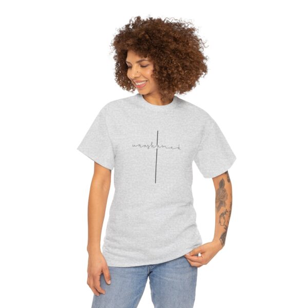 Unashamed Unisex Heavy Cotton Tee - Image 7