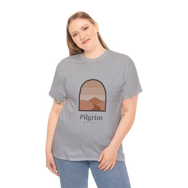 Pilgrim Unisex Heavy Cotton Tee - Image 20
