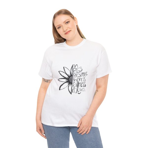 Psalm 16:11 Unisex Heavy Cotton Tee - Image 4