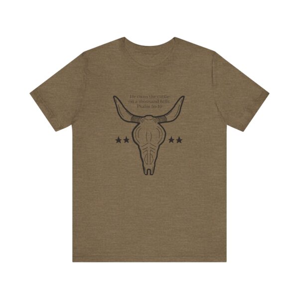 Psalm 50:10 Unisex Jersey Short Sleeve Tee - Image 25