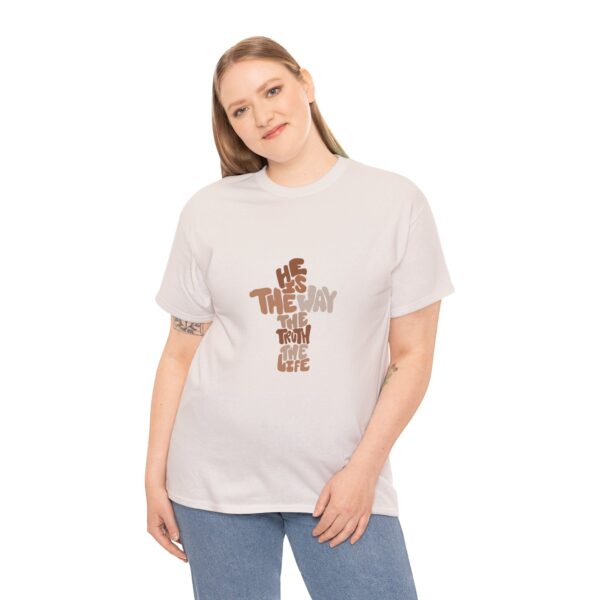 He is the Way Unisex Heavy Cotton Tee - Image 19