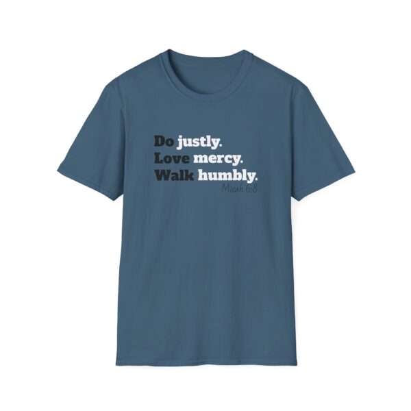 Micah 6:8 Unisex T-Shirt - Image 11