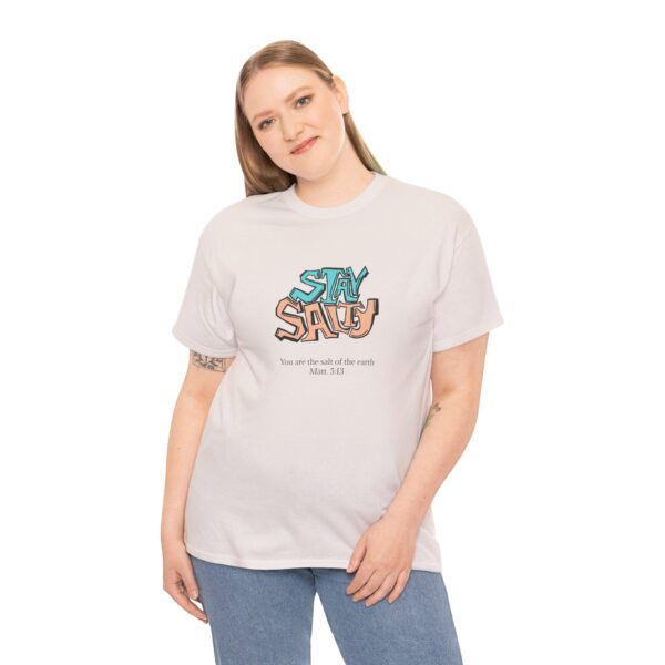 Stay Salty Unisex Heavy Cotton Tee - Image 12