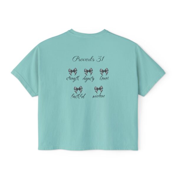 Proverbs 31 Women's Boxy Tee - Image 10