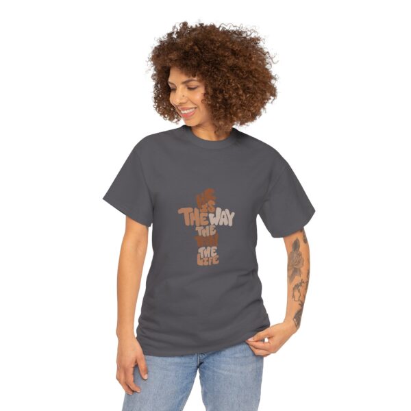 He is the Way Unisex Heavy Cotton Tee - Image 33