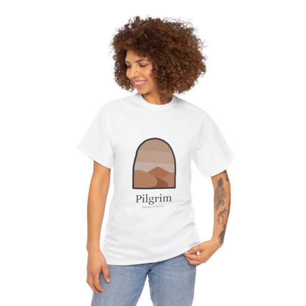 Pilgrim Unisex Heavy Cotton Tee - Image 3
