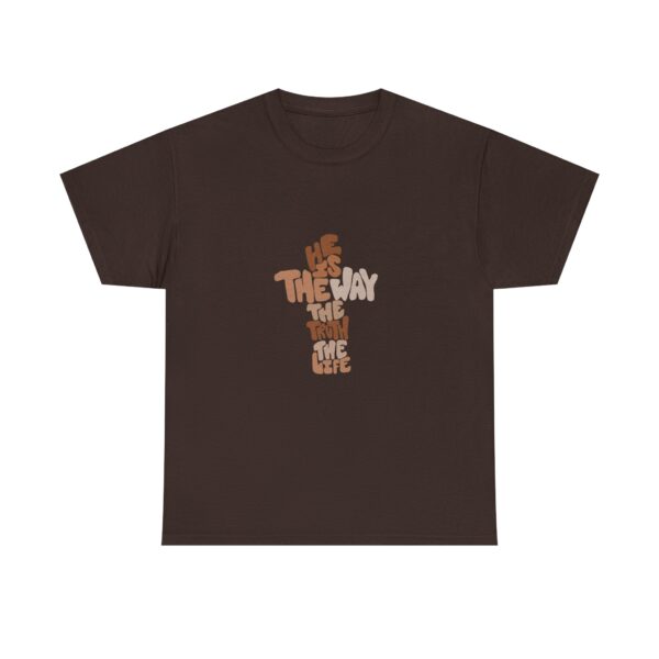 He is the Way Unisex Heavy Cotton Tee - Image 26
