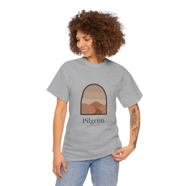 Pilgrim Unisex Heavy Cotton Tee - Image 19