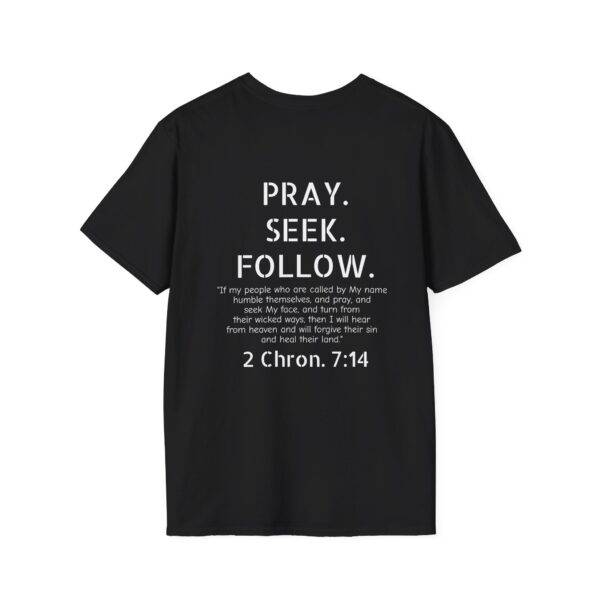 Pray Seek Follow Unisex Christian Tee - Image 8