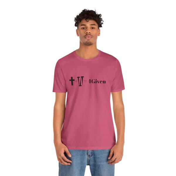 Cross and Nails 4Given Unisex Tee - Image 46