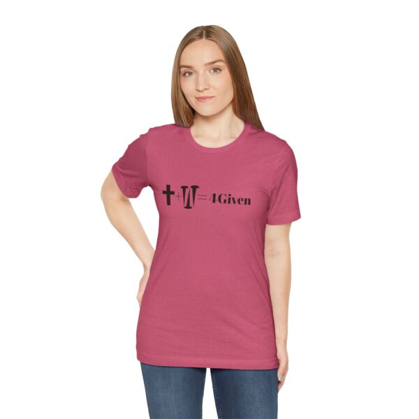 Cross and Nails 4Given Unisex Tee - Image 47