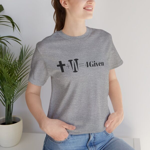 Cross and Nails 4Given Unisex Tee - Image 36