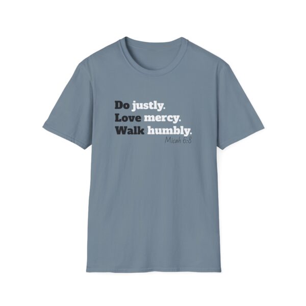 Micah 6:8 Unisex T-Shirt - Image 10