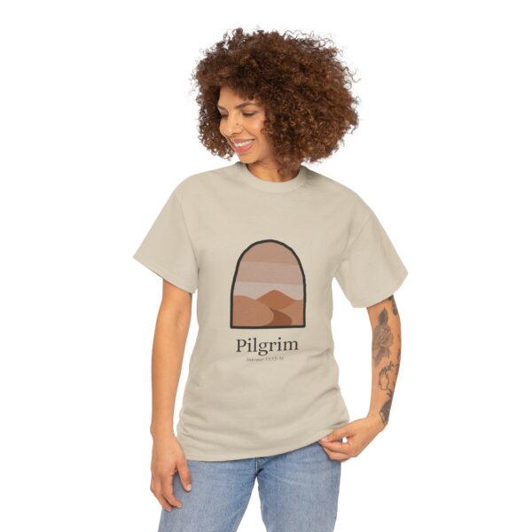 Pilgrim Unisex Heavy Cotton Tee - Image 11