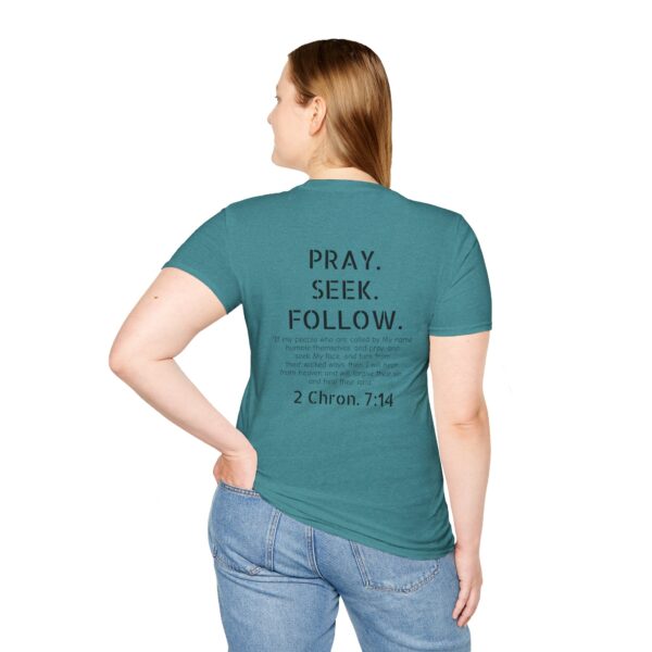 Pray Seek Follow Unisex Christian Tee - Image 42