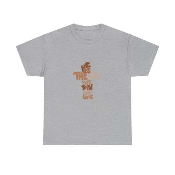 He is the Way Unisex Heavy Cotton Tee - Image 21