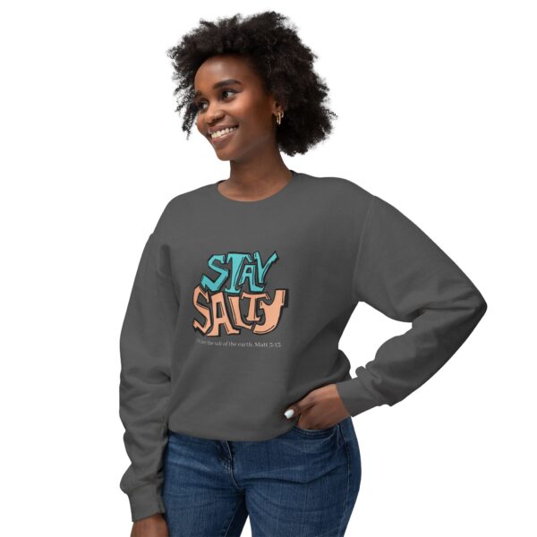 Stay Salty Unisex Lightweight Sweatshirt - Image 7