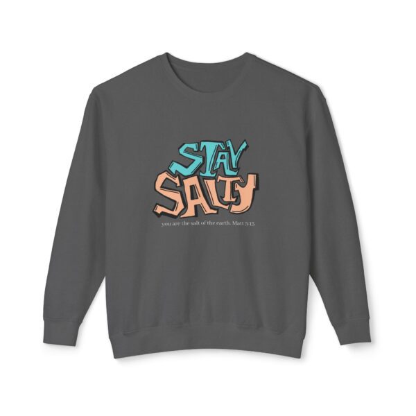 Stay Salty Unisex Lightweight Sweatshirt - Image 5