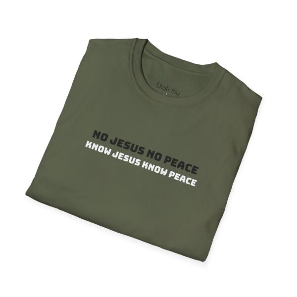 Know Jesus Know Peace Unisex T-Shirt - Image 4