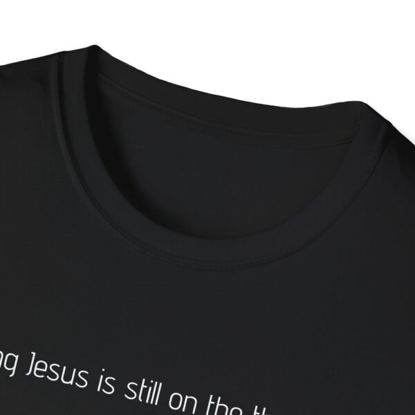 King Jesus 2 Unisex Softstyle T-Shirt - Image 3